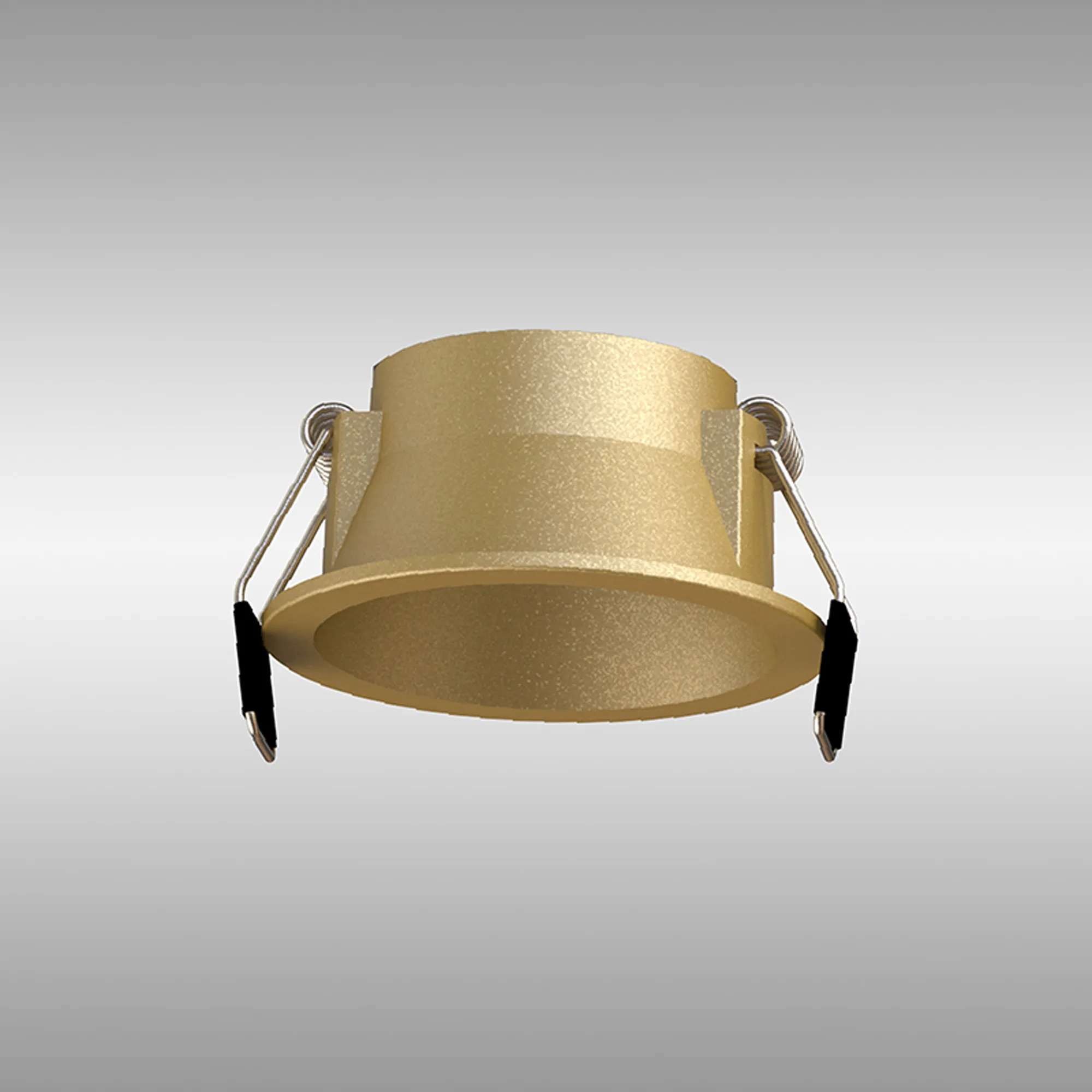 M8770  Sunset 65 x 74mm Recessed Base; Cut Out: 55mm; Gold